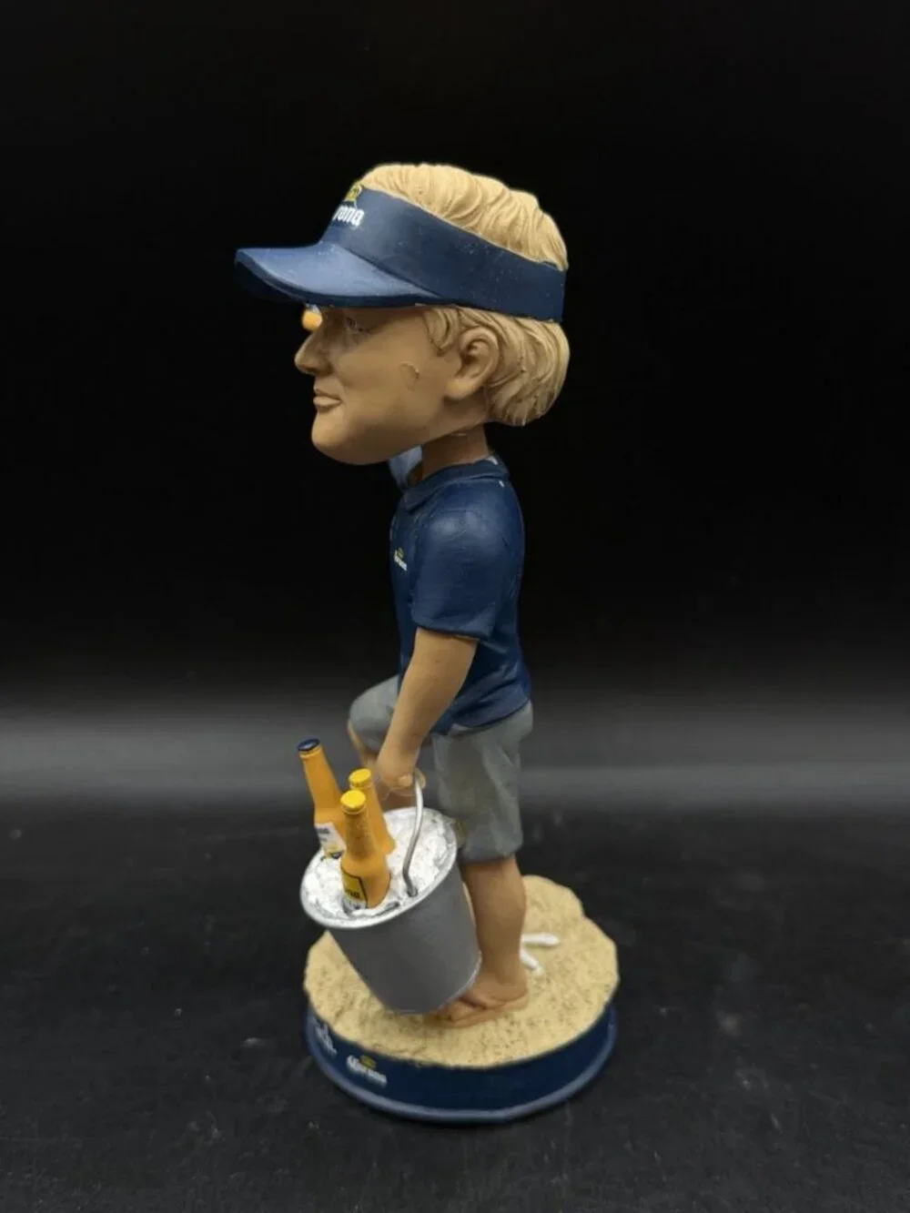 Jon Gruden 7” Bobblehead Corona Light Oakland Raiders Tampa Bay Buccaneers READ